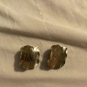 Silver earrings
